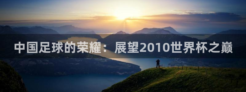世界杯直播平台：中国足球的荣耀：展望2010世界杯之巅
